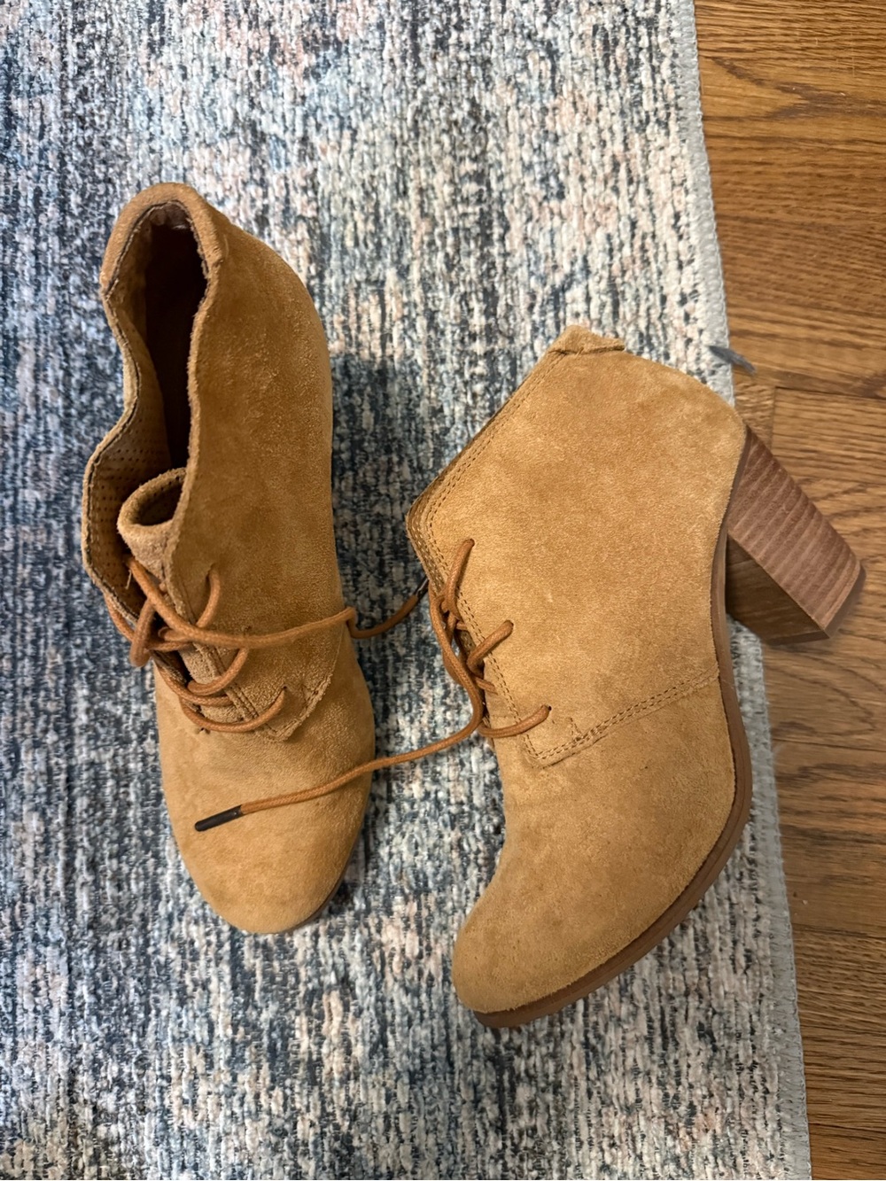 Toms Lunata Lace Up Bootie